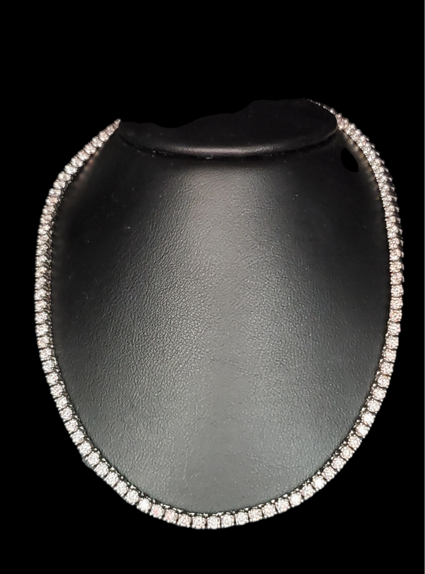 Moissanite Tennis Necklace SS