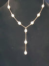 Pearl 10ky chain necklace