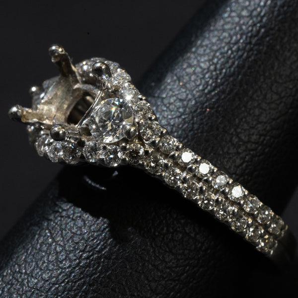 Ladies .900 Ctw Diamond Ring / 14 Kt W - Anderson Jewelers 