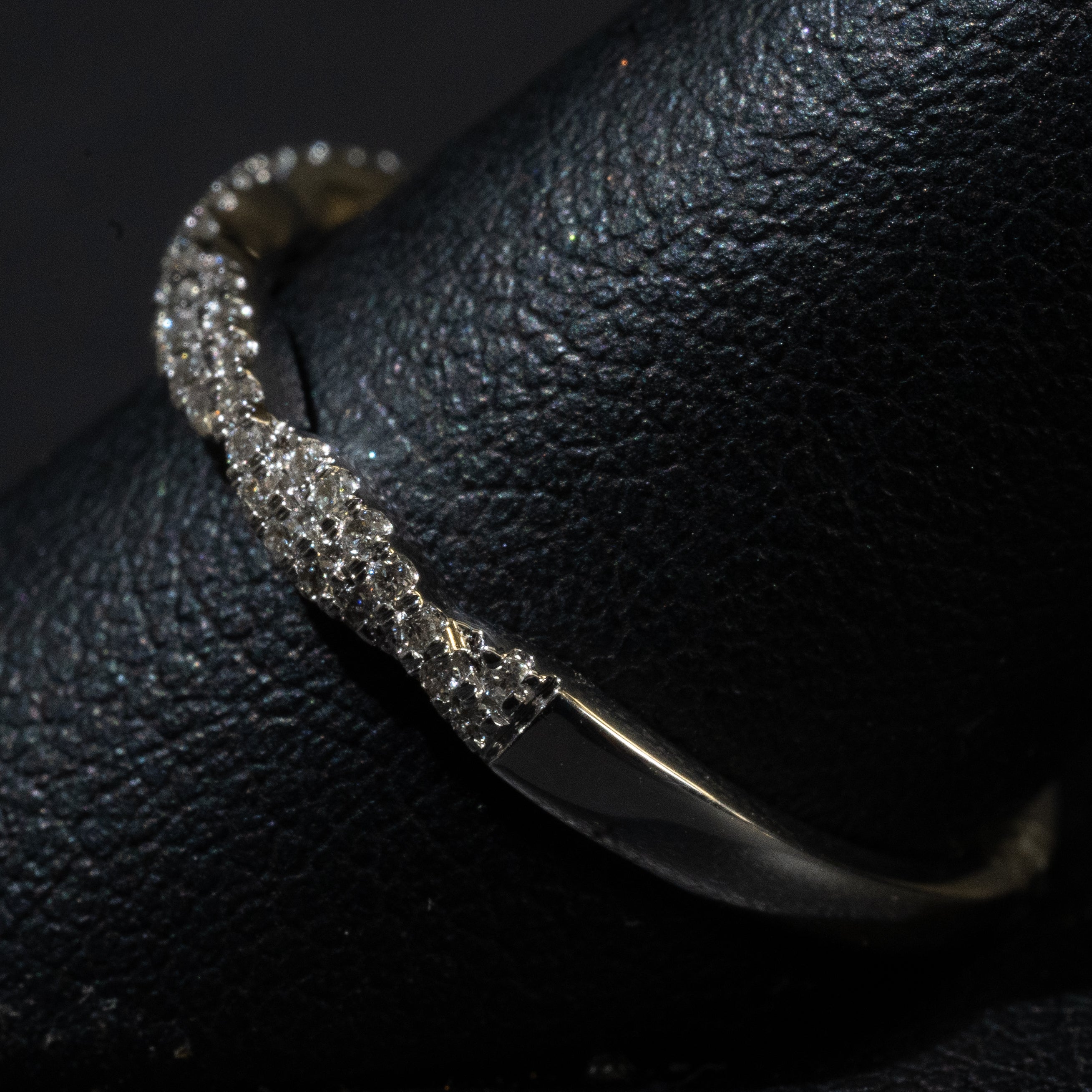 Ladies .160 Ctw Diamond Ring / 14 Kt W - Anderson Jewelers 