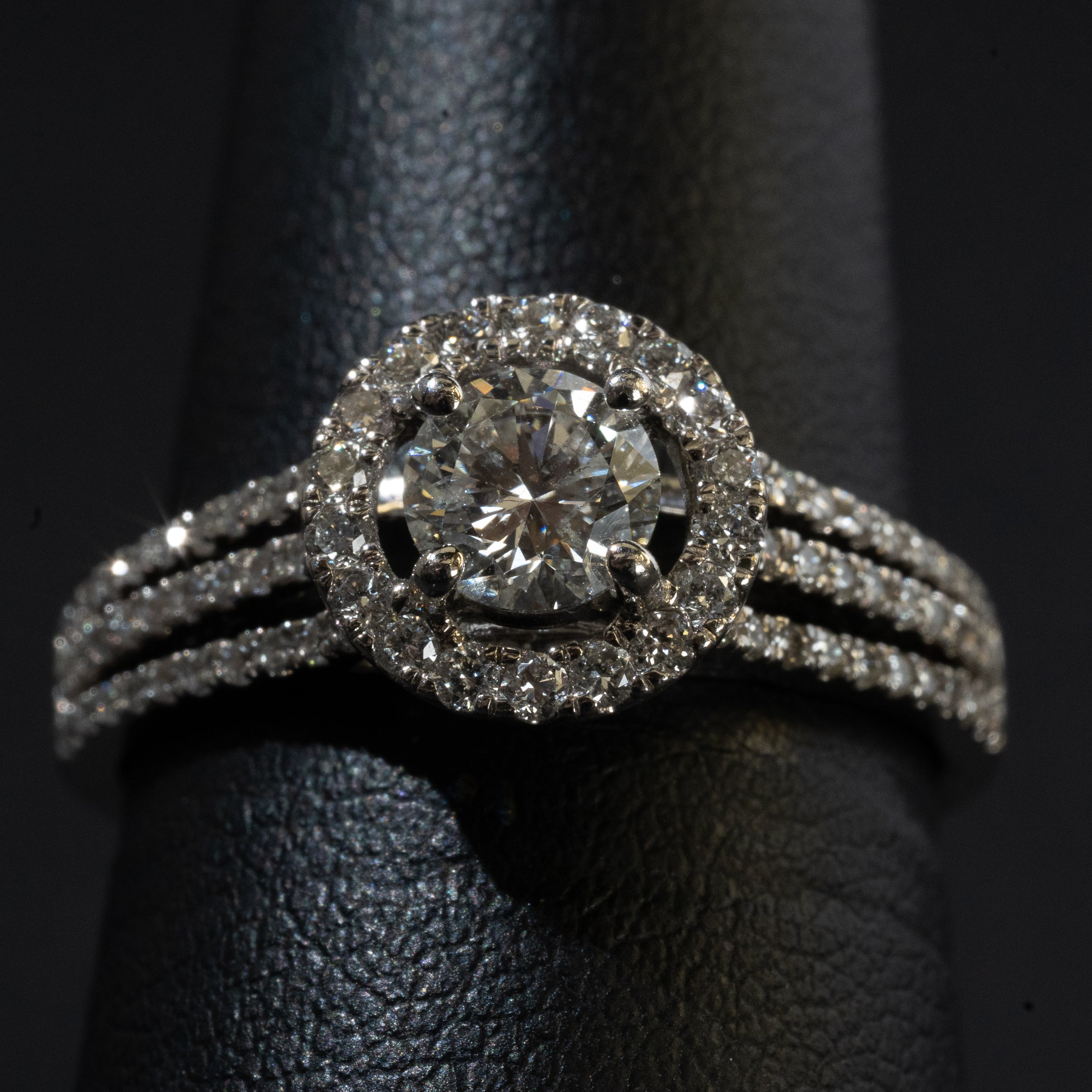 Ladies .530 Ctw Diamond Ring / 14 Kt W - Anderson Jewelers 