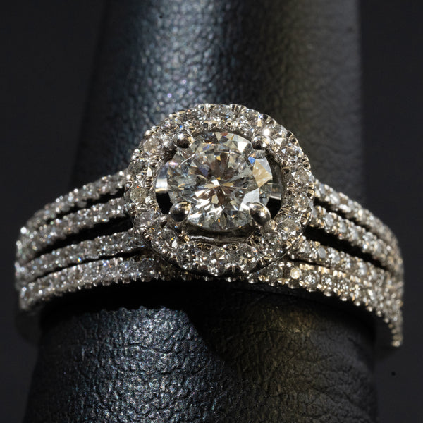 Ladies .530 Ctw Diamond Ring / 14 Kt W - Anderson Jewelers 