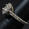 Ladies Round Cut Diamond Semi-mount / 14 Kt W - Anderson Jewelers 