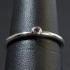 Ladies Round Cut Amethyst Ring / 10 Kt W - Anderson Jewelers 