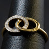 Ladies .070 Ctw Diamond Ring / 14 Kt Y - Anderson Jewelers 