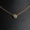 Ladies .300 Ctw Round Cut Diamond Necklace / 14 Kt Y - Anderson Jewelers 