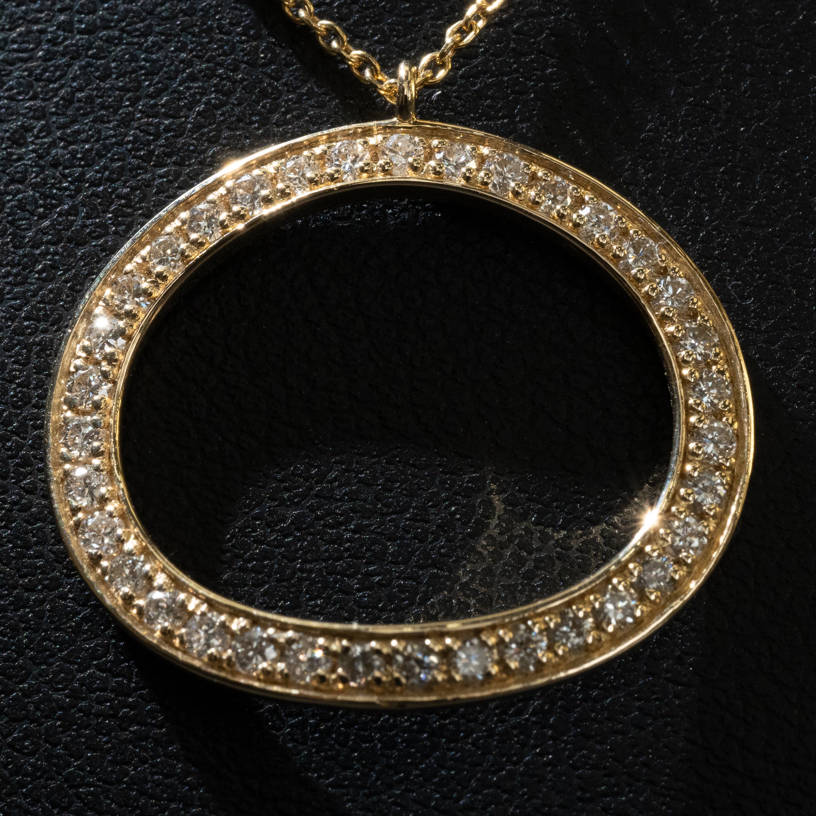 Ladies .440 Ctw Diamond Necklace / 14 Kt Y - Anderson Jewelers 