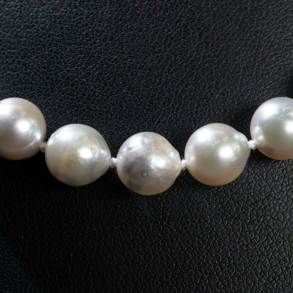 Ladies Miscellaneous Cut Pearl Necklace / 14 Kt W - Anderson Jewelers 